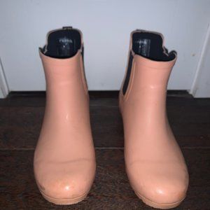 Roma Rain Boots- Light Pink